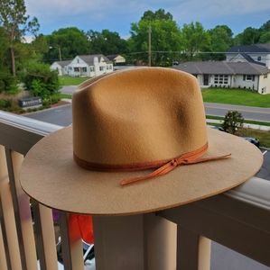 Lack of Color Tan fedora hat
